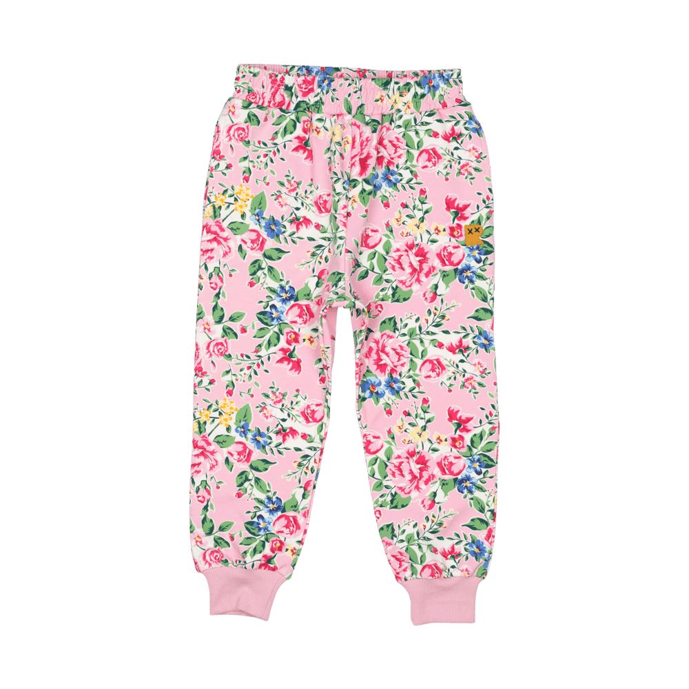 Rock Your Baby Pink Garden Track Pants Trackpants Rock Your Baby 