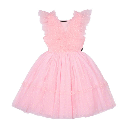 Rock Your Baby - Pink Heart Tulle Party Dress