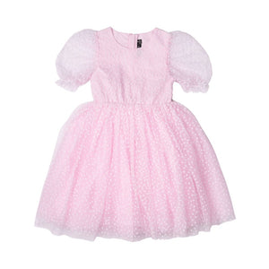 Rock Your Baby - Pink Polka Dot Party Dress