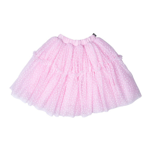 Rock Your Baby - Pink Polka Dot Tulle Skirt