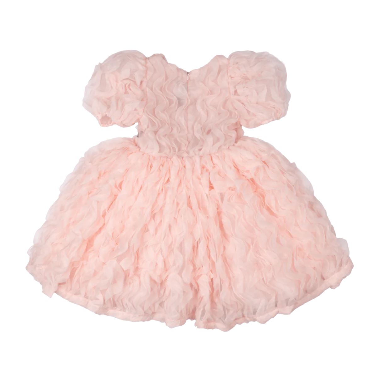 Rock Your Baby - Pink Ruffle Tulle Party Dress Tutu Dress Rock Your Baby 