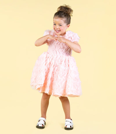 Rock Your Baby - Pink Ruffle Tulle Party Dress Tutu Dress Rock Your Baby 