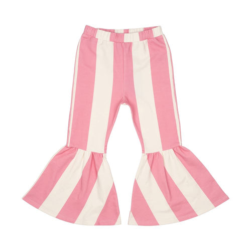Rock Your Baby - Pink Stripe Flared Track Pants