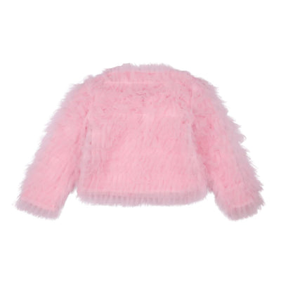 Rock Your Baby - Pink Tulle Ruffle Jacket Jacket Rock Your Baby 