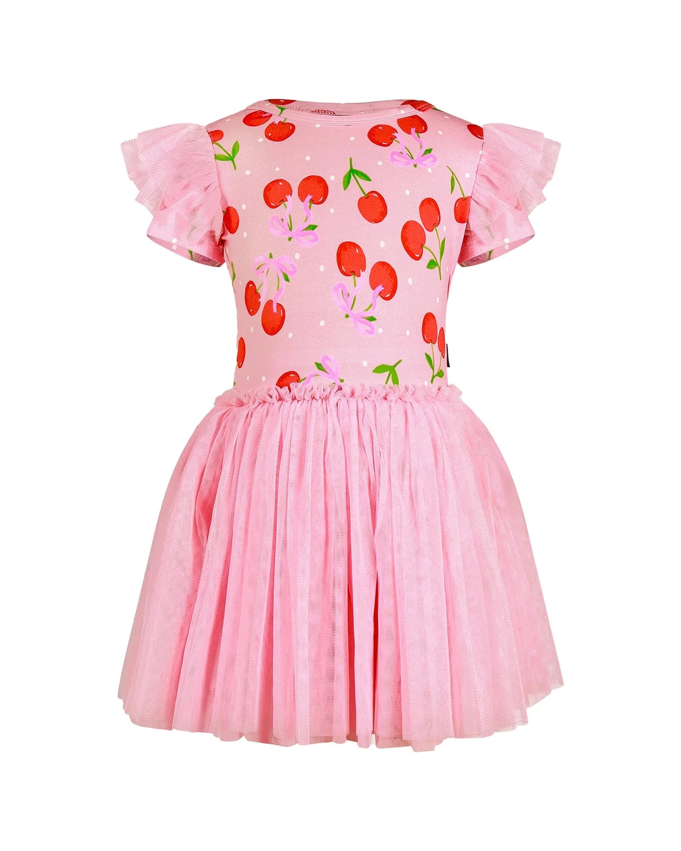 Rock Your Baby - Polka Cherry Circus Frill Dress Tutu Dress Rock Your Baby 