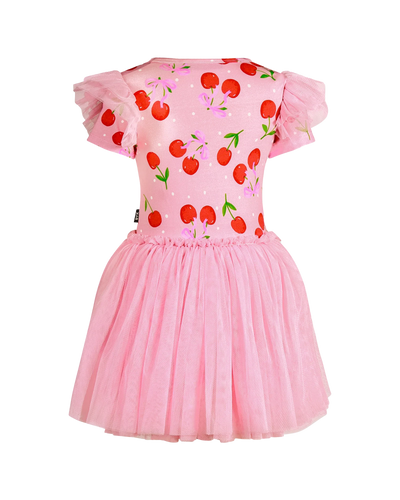 Rock Your Baby - Polka Cherry Circus Frill Dress Tutu Dress Rock Your Baby 