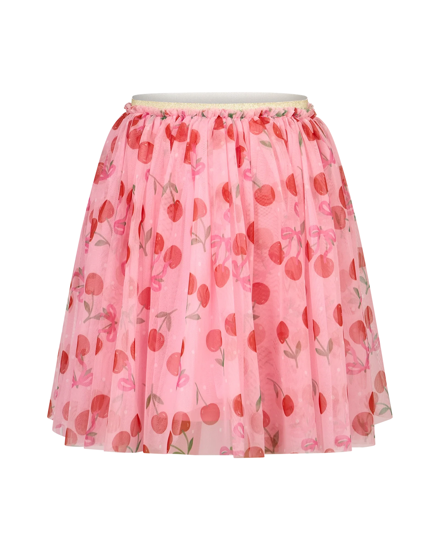 Rock Your Baby - Polka Cherry Party Tulle Skirt Skirts Rock Your Baby 