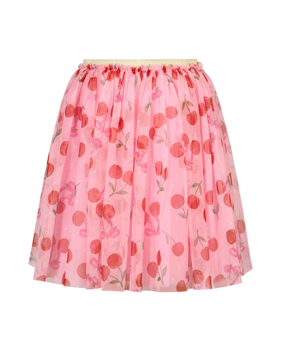 Rock Your Baby - Polka Cherry Party Tulle Skirt Skirts Rock Your Baby 