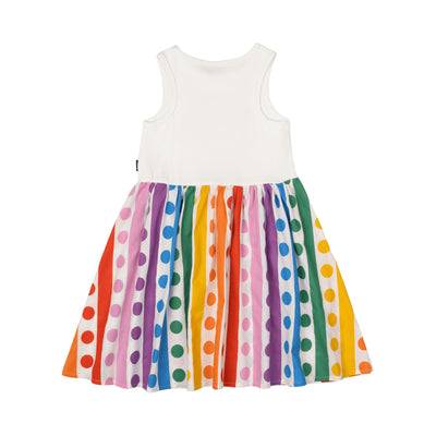 Rock Your Baby - Rainbow Drops Singlet Dress Sleeveless Dress Rock Your Baby 