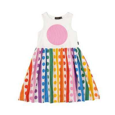 Rock Your Baby - Rainbow Drops Singlet Dress Sleeveless Dress Rock Your Baby 