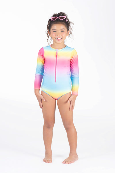 Rock Your Baby Rainbow One Piece One-Piece Swimsuit Rock Your Baby 
