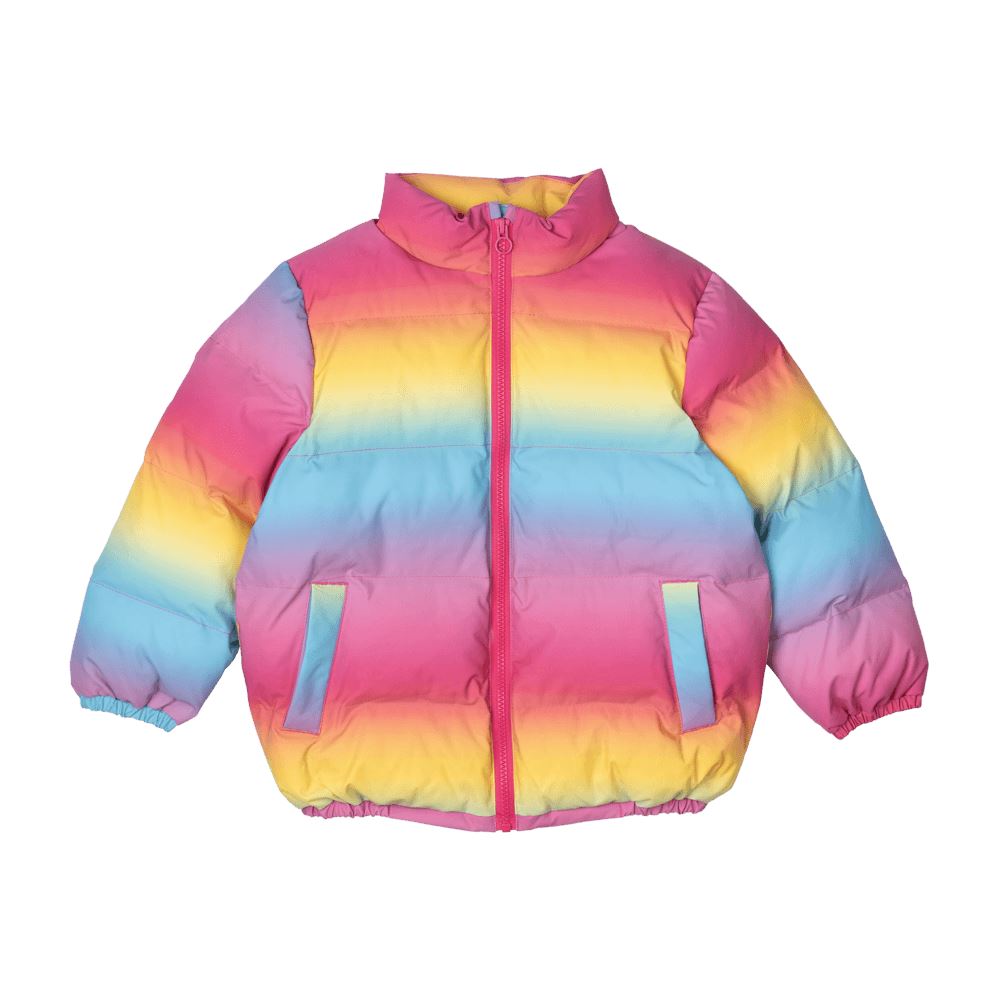 Rock Your Baby Rainbow Padded Jacket With Lining Jacket Rock Your Baby 