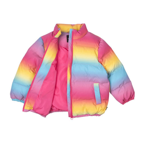 Rock Your Baby - Rainbow Padded Jacket With Lining