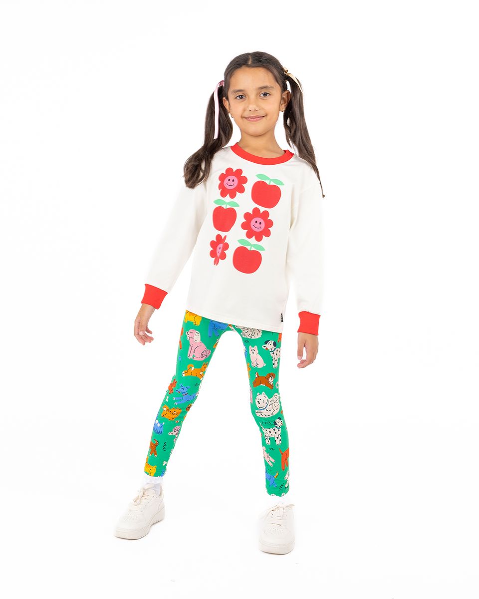 Rock Your Baby - Red Apples Long Sleeve T-Shirt Long Sleeve T-Shirt Rock Your Baby 