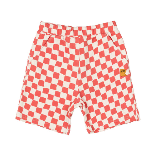 Rock Your Baby - Red Checker Shorts