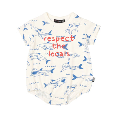 Rock Your Baby - Respect The Locals Oversized Baby Bodysuit Bodysuit Rock Your Baby 