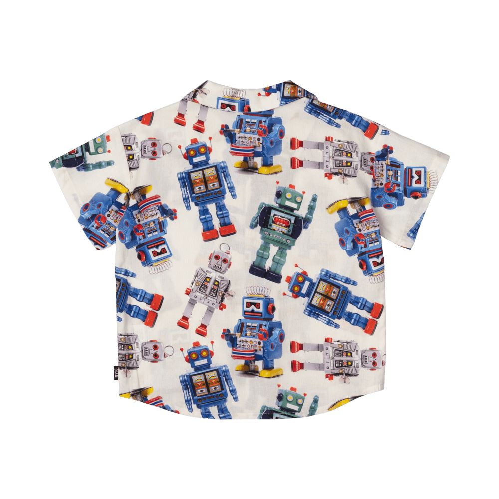 Rock Your Baby Robot Mania SS Shirt Short Sleeve Shirt Rock Your Baby 