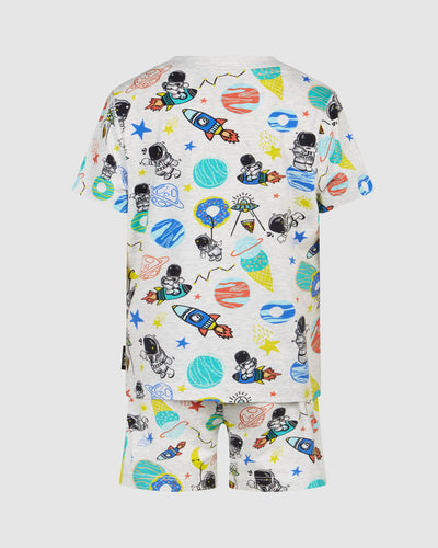 Rock Your Baby - Rock My Galaxy PJ Sleep Set Short Sleeve Pyjamas Rock Your Baby 