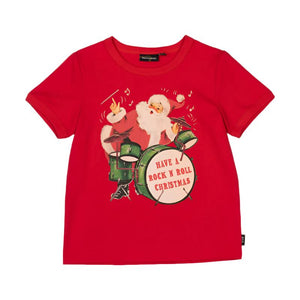 Rock Your Baby - Rock N Roll Christmas Ringer Tee