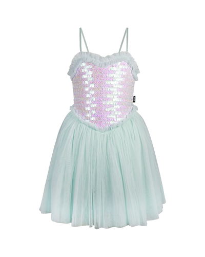 Rock Your Baby - Shimmer Tulle Dress | Mint Tutu Dress Rock Your Baby 