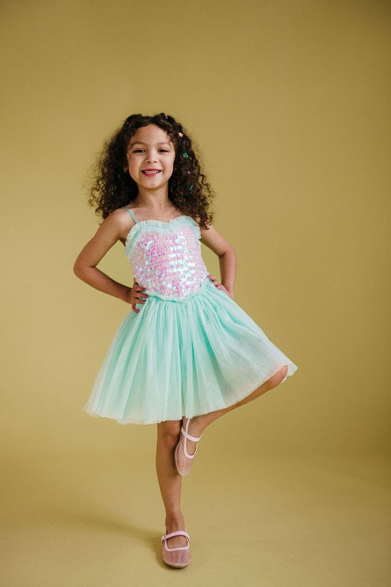 Rock Your Baby - Shimmer Tulle Dress Tutu Dress Rock Your Baby 