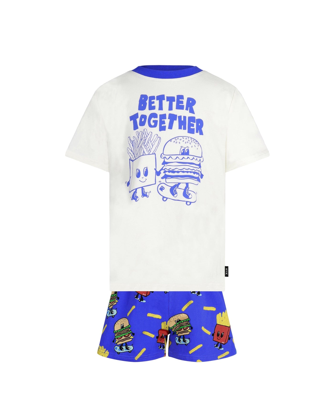 Rock Your Baby - Snack Attack PJ Sleep Set Short Sleeve Pyjamas Rock Your Baby 