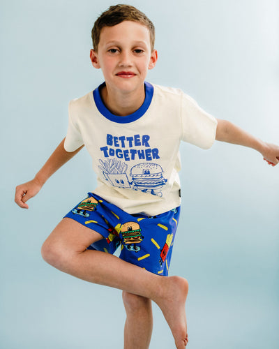 Rock Your Baby - Snack Attack PJ Sleep Set Short Sleeve Pyjamas Rock Your Baby 