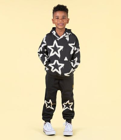 Rock Your Baby - Stars Hooded Sweatshirt Hoodie Rock Your Baby 