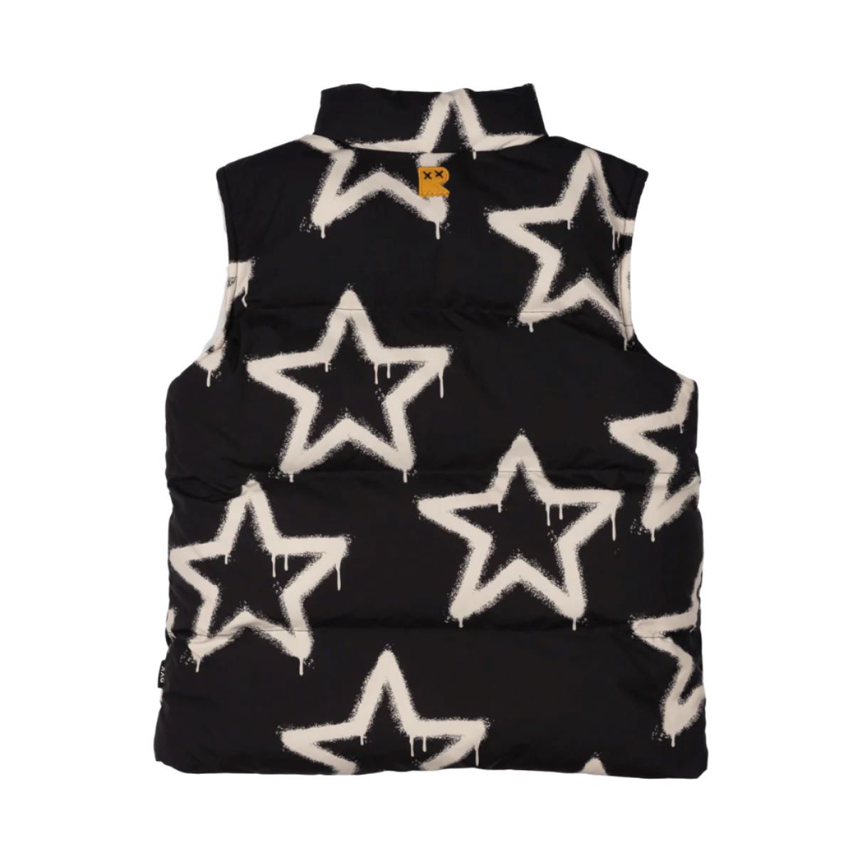 Rock Your Baby - Stars Sherpa Lined Padded Vest Vest Rock Your Baby 