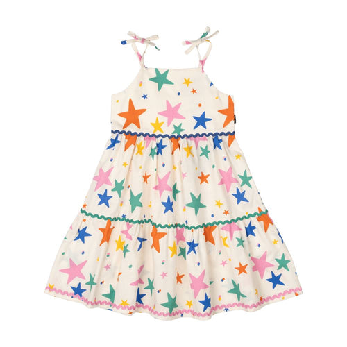 Rock Your Baby - Stars Tiered Dress