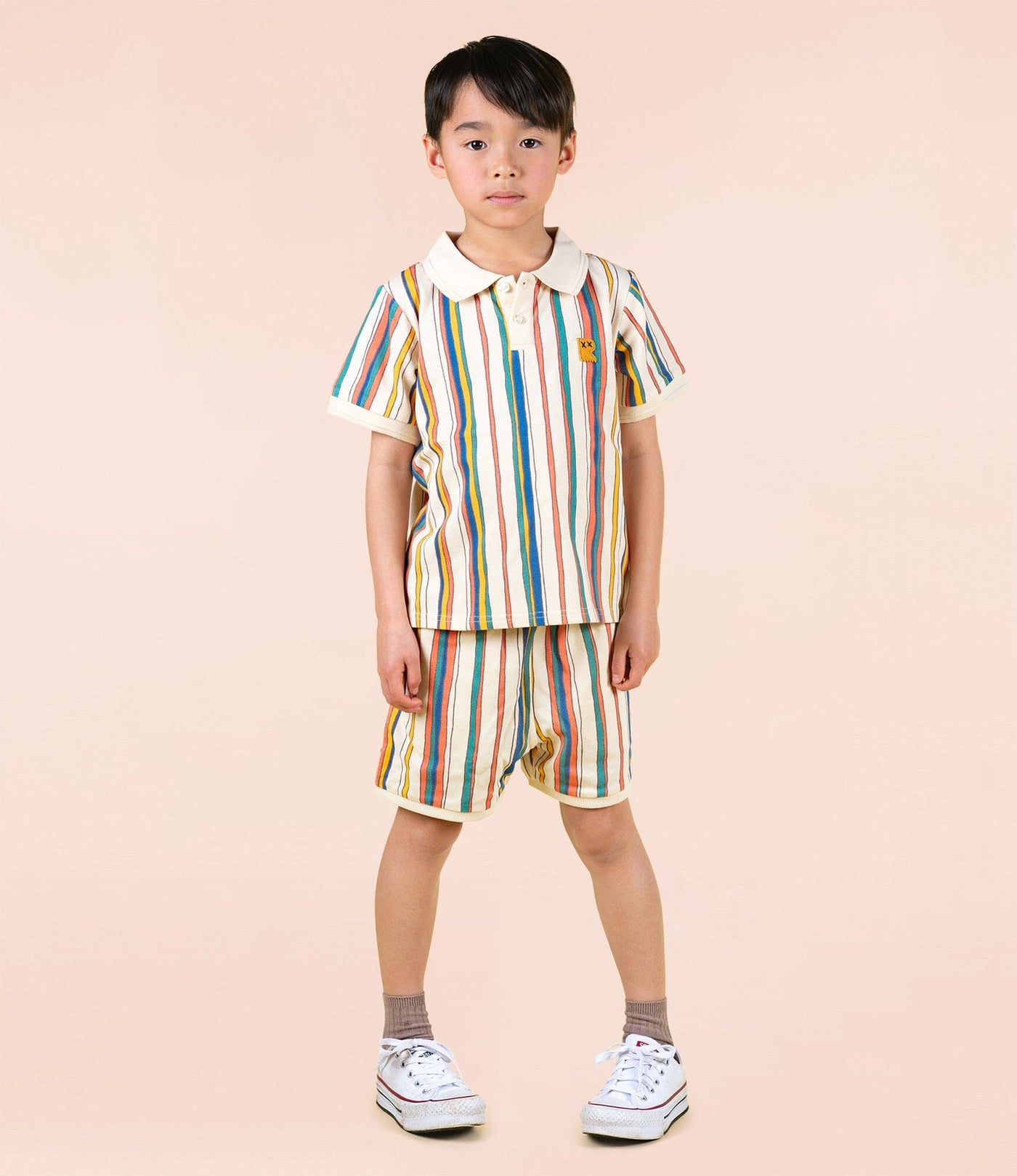 Rock Your Baby - Stripe Polo Shorts Shorts Rock Your Baby 