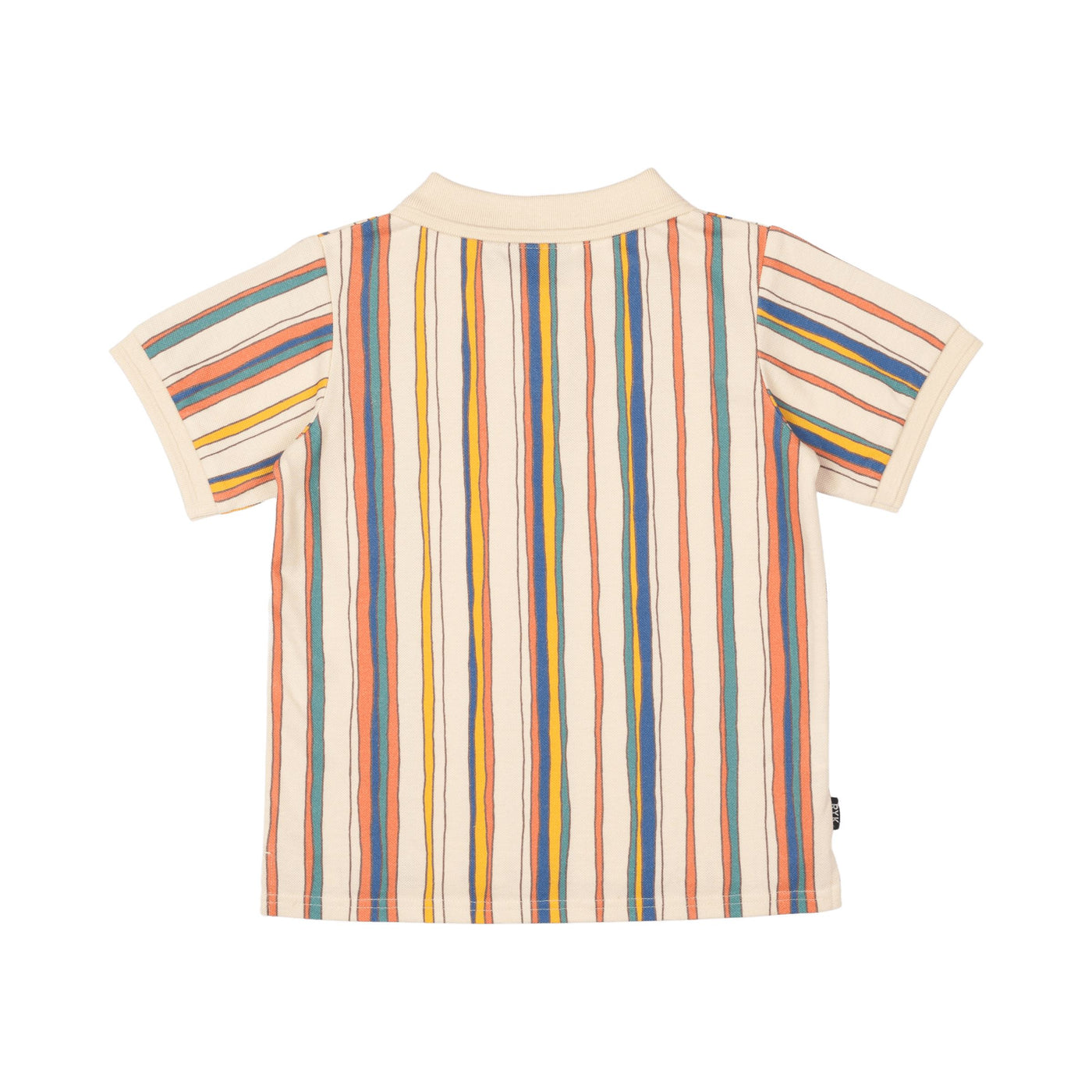 Rock Your Baby - Stripe Polo T-Shirt Short Sleeve Shirt Rock Your Baby 