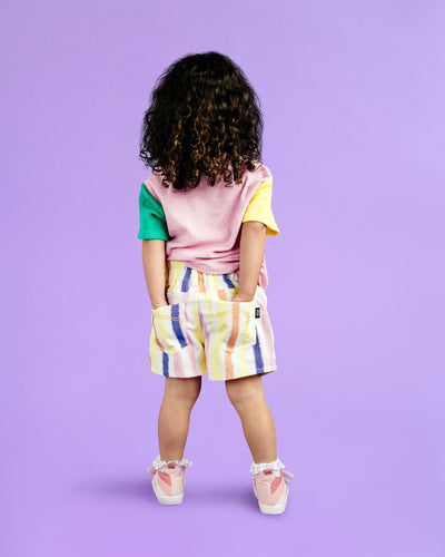Rock Your Baby - Summer Stripe Woven Short -PREORDER Shorts Rock Your Baby 