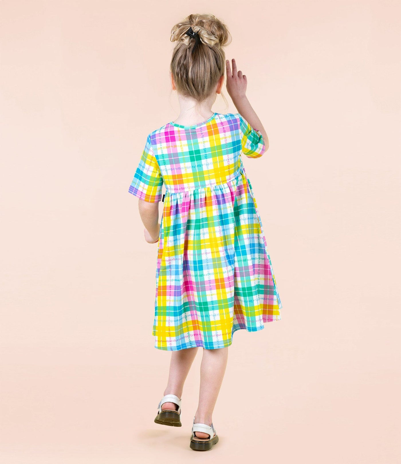 Rock Your Baby - Summer Time Plaid Dress Short Sleeve Dress Rock Your Baby 