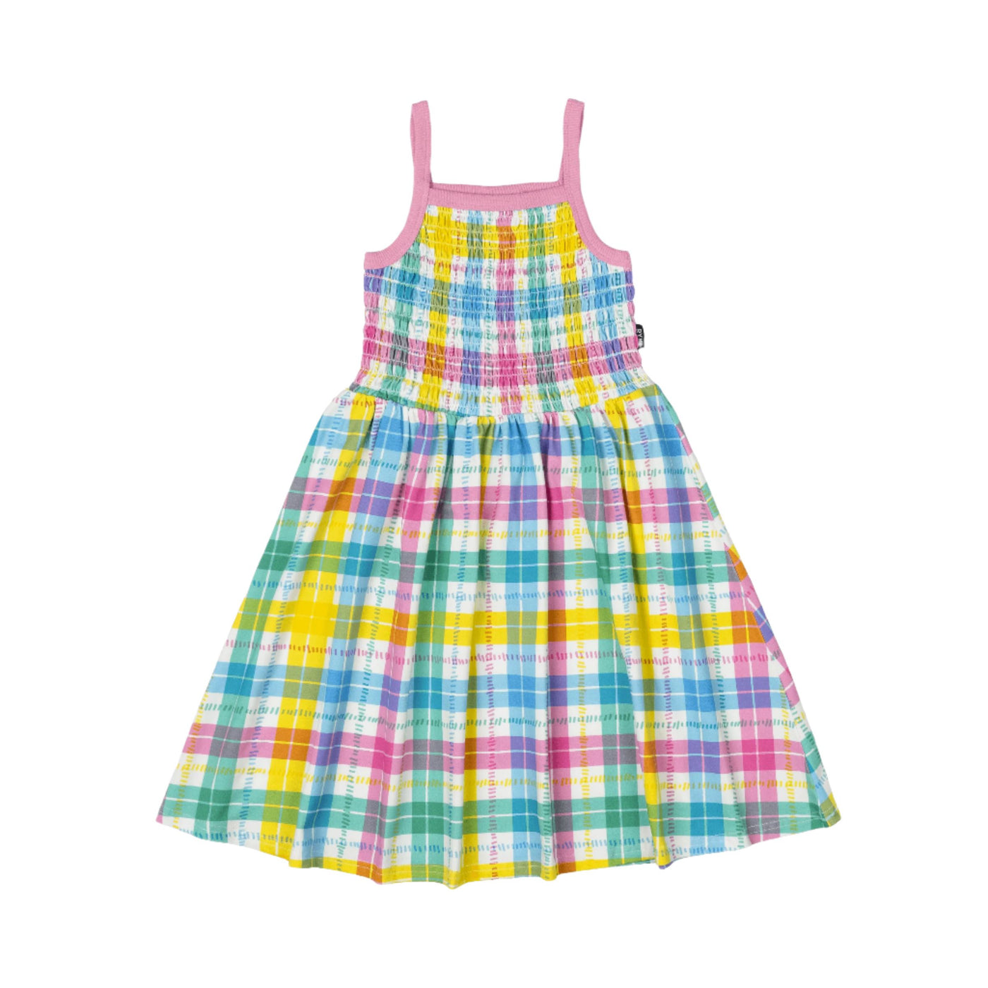 Rock Your Baby - Summer Time Plaid Sun Dress Sleeveless Dress Rock Your Baby 