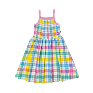 Rock Your Baby - Summer Time Plaid Sun Dress