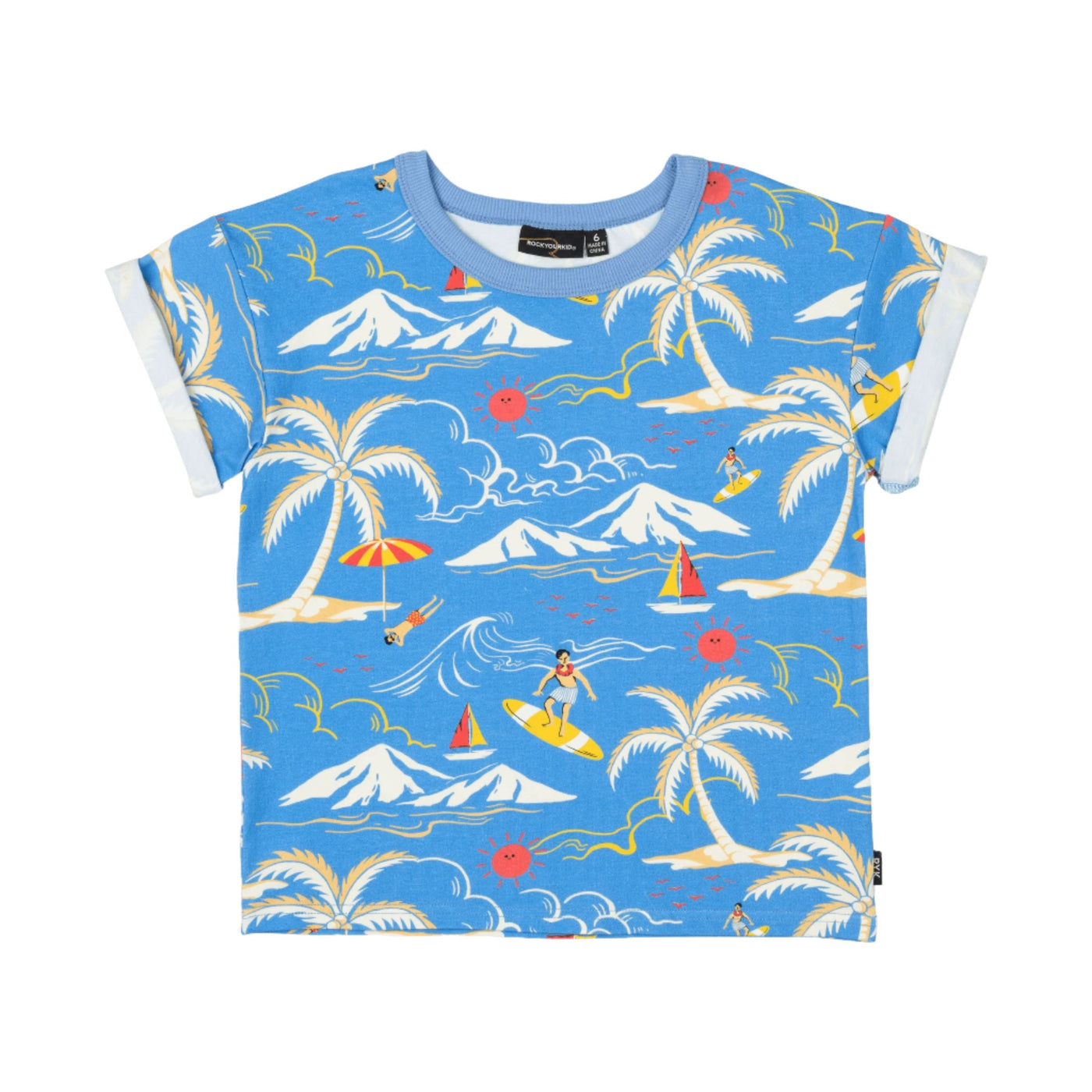 Rock Your Baby - Surfin Safari T-Shirt Short Sleeve T-Shirt Rock Your Baby 