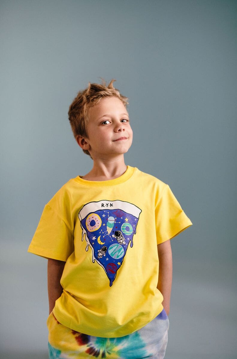 Rock Your Baby - Tee | Pizza Short Sleeve T-Shirt Rock Your Baby 
