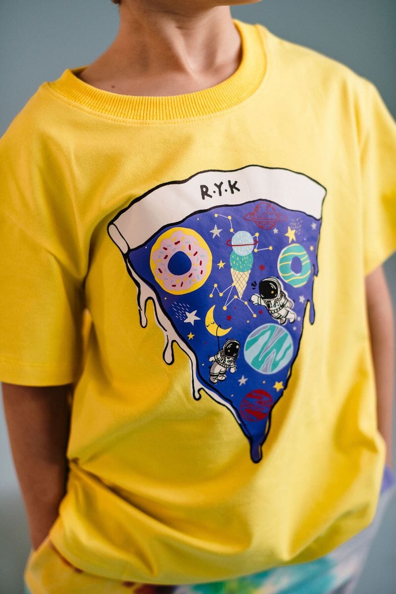 Rock Your Baby - Tee | Pizza Short Sleeve T-Shirt Rock Your Baby 