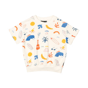 Rock Your Baby - This Is Summer Cut Off Sweatshirt