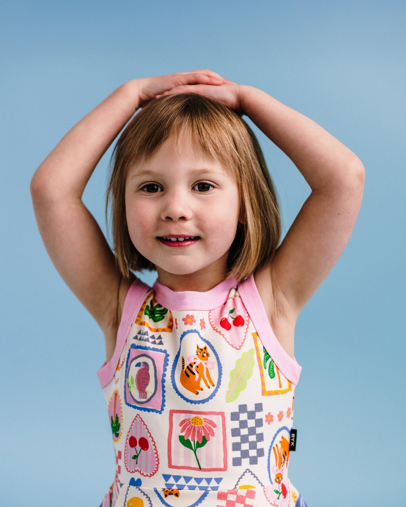 Rock Your Baby - Tropical Beach Tennis Dress - PREORDER Sleeveless Dress Rock Your Baby 