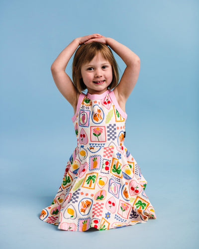 Rock Your Baby - Tropical Beach Tennis Dress - PREORDER Sleeveless Dress Rock Your Baby 