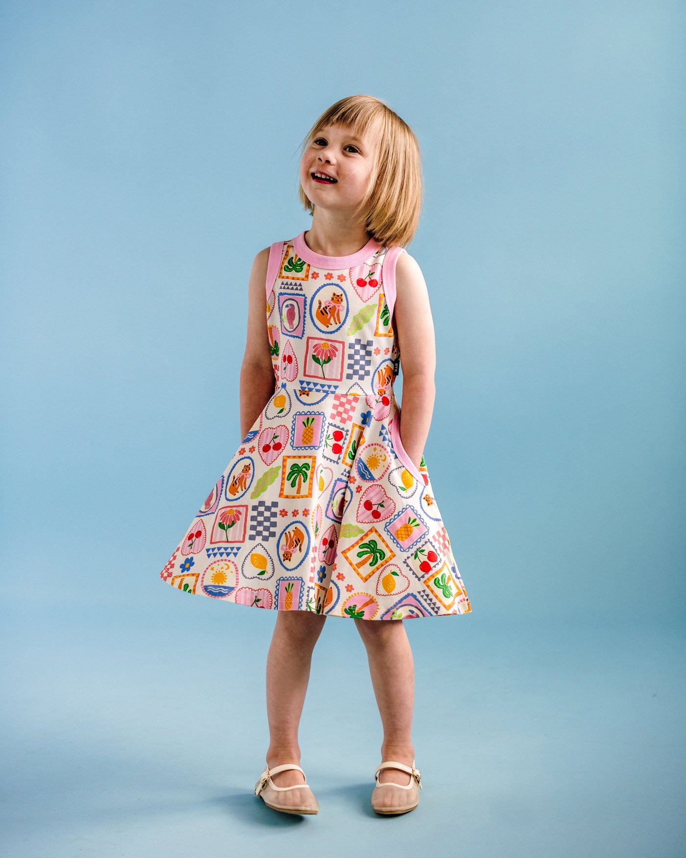 Rock Your Baby - Tropical Beach Tennis Dress - PREORDER Sleeveless Dress Rock Your Baby 