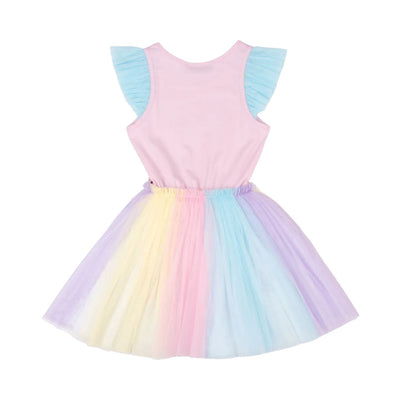 Rock Your Baby - Unicorn Rainbow Singlet Circus Dress Tutu Dress Rock Your Baby 