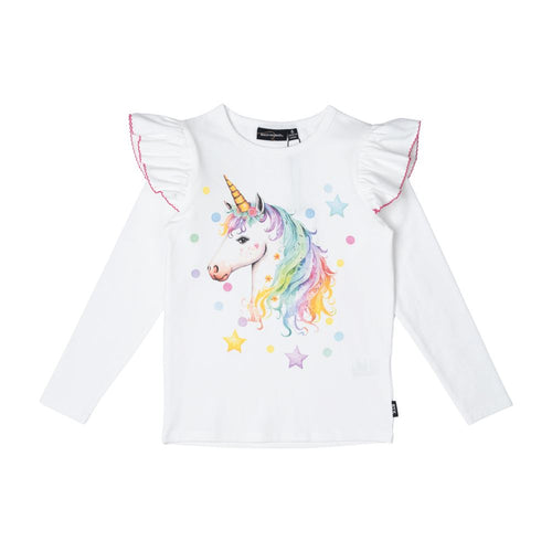 Rock Your Baby - Unicorn T-Shirt - Cream