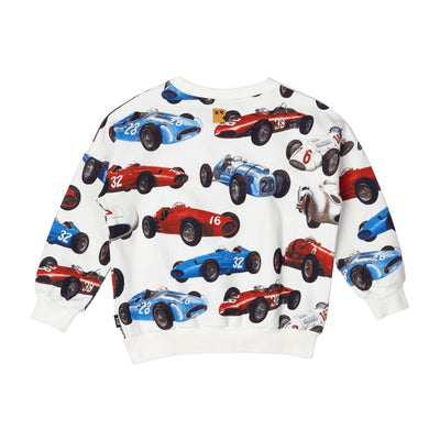 Rock Your Baby Vintage Racing Cars Sweatshirt Jumper Rock Your Baby 