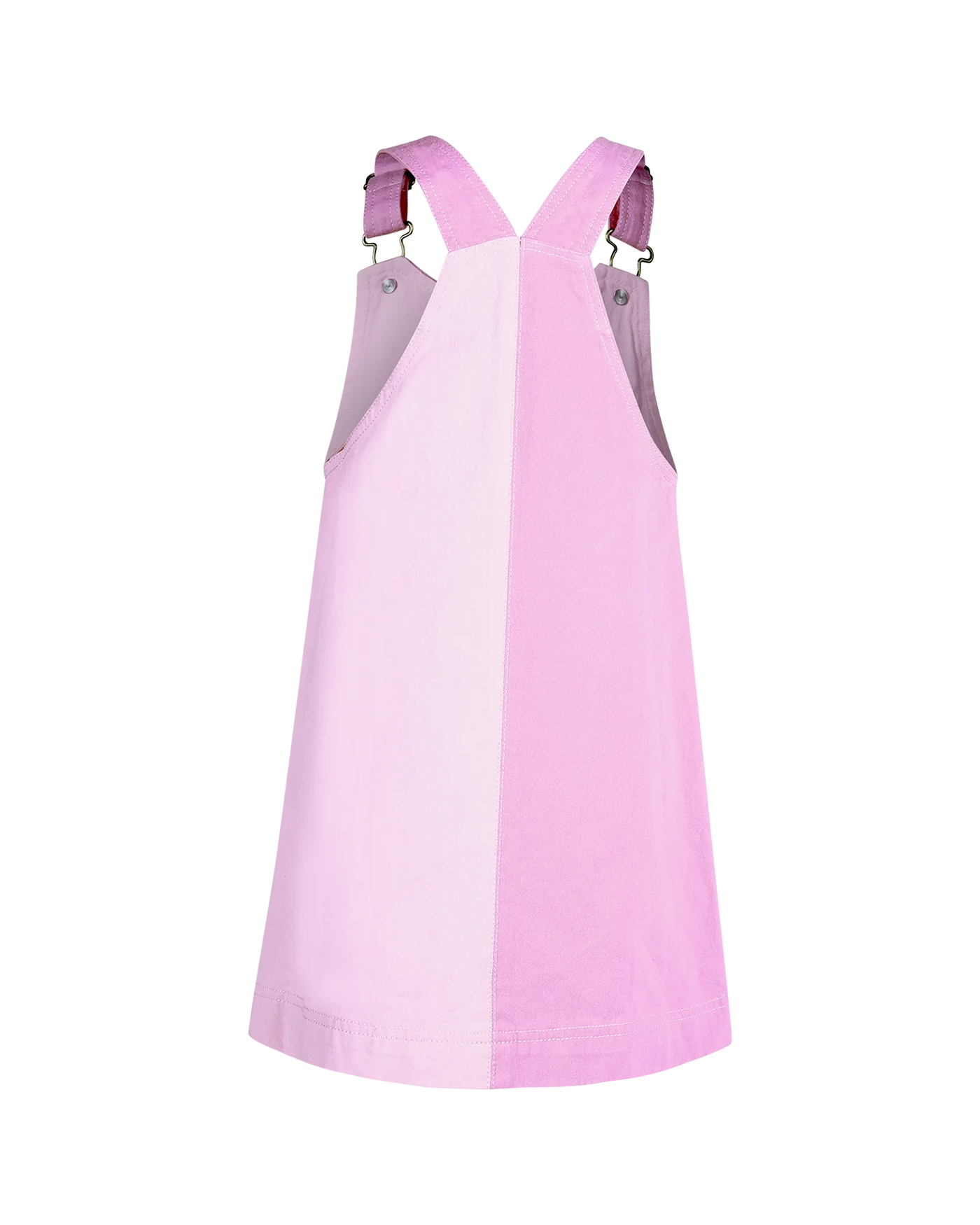 Rock Your Baby - Wavy Pinafore Dress | Pink Daisy Sleeveless Dress Rock Your Baby 