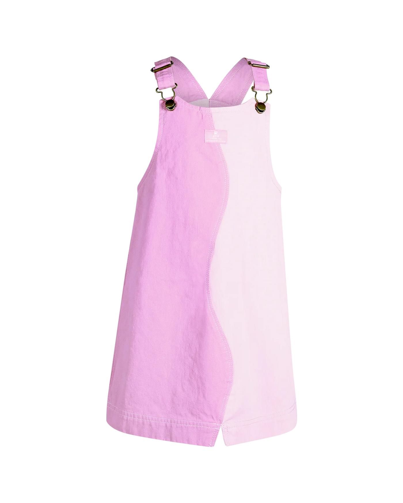Rock Your Baby - Wavy Pinafore Dress | Pink Daisy Sleeveless Dress Rock Your Baby 