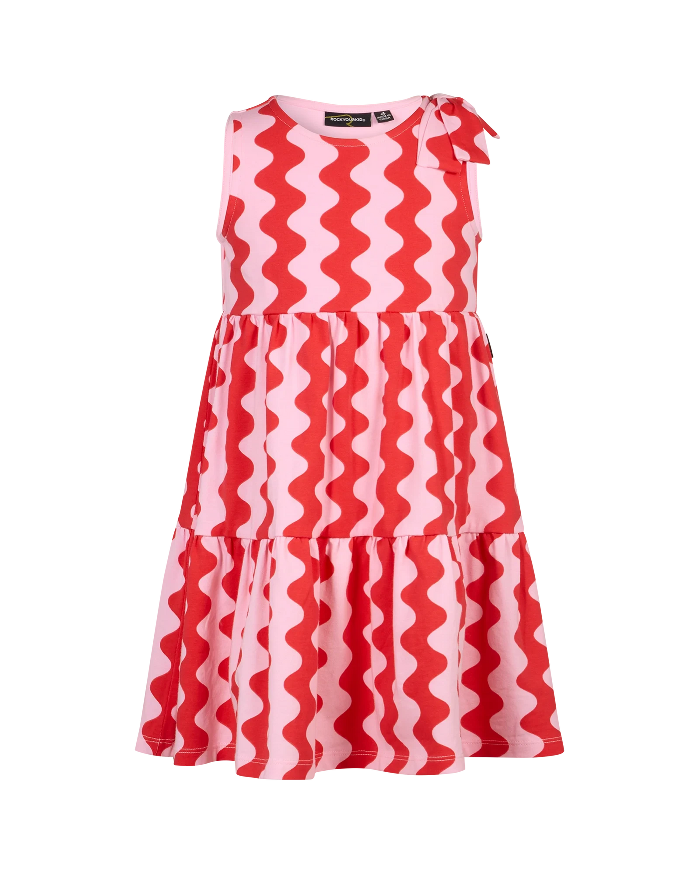 Rock Your Baby - Wavy Sunny Dress Sleeveless Dress Rock Your Baby 