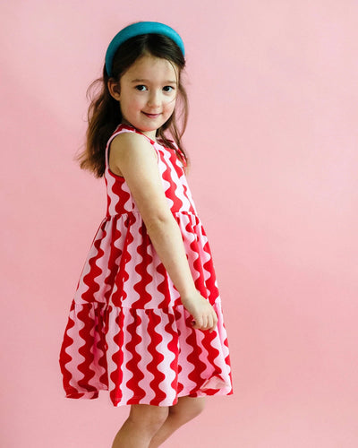 Rock Your Baby - Wavy Sunny Dress Sleeveless Dress Rock Your Baby 